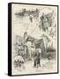 Rambling Sketches, Normandy-Herbert Railton-Framed Stretched Canvas