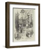 Rambling Sketches, Old Country Inns-Herbert Railton-Framed Giclee Print