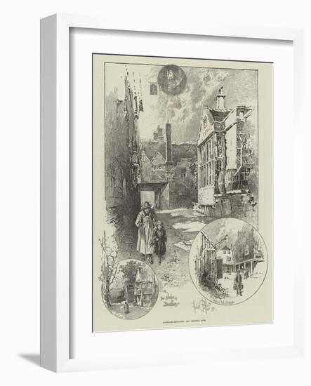 Rambling Sketches, Old Country Inns-Herbert Railton-Framed Giclee Print