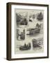 Rambling Sketches, Polperro, a Cornish Fishing Village-Alfred Robert Quinton-Framed Giclee Print