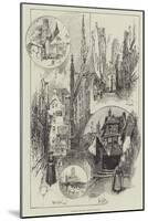 Rambling Sketches, Rouen, Normandy-Herbert Railton-Mounted Giclee Print