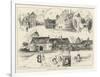 Rambling Sketches, Round About Dieppe-Herbert Railton-Framed Giclee Print