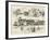 Rambling Sketches, Round About Dieppe-Herbert Railton-Framed Giclee Print