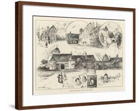 Rambling Sketches, Round About Dieppe-Herbert Railton-Framed Giclee Print