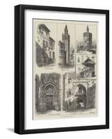 Rambling Sketches, Seville-Alfred Robert Quinton-Framed Giclee Print