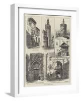 Rambling Sketches, Seville-Alfred Robert Quinton-Framed Giclee Print