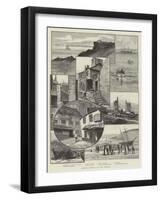 Rambling Sketches, St Ives, Cornwall-null-Framed Giclee Print
