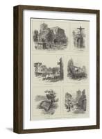 Rambling Sketches, Waltham Abbey-Alfred Robert Quinton-Framed Giclee Print