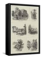 Rambling Sketches, Waltham Abbey-Alfred Robert Quinton-Framed Stretched Canvas