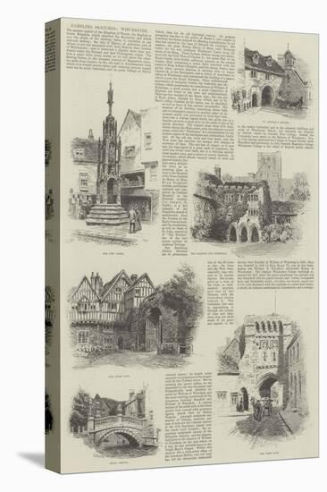 Rambling Sketches, Winchester-Alfred Robert Quinton-Stretched Canvas