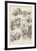 Rambling Sketches, York-null-Framed Giclee Print