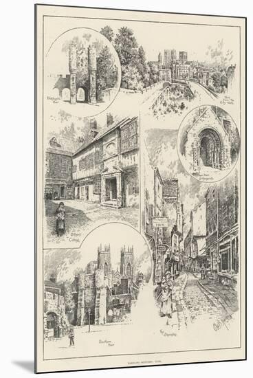 Rambling Sketches, York-null-Mounted Giclee Print