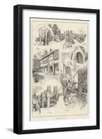 Rambling Sketches, York-null-Framed Giclee Print