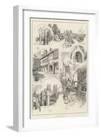 Rambling Sketches, York-null-Framed Giclee Print