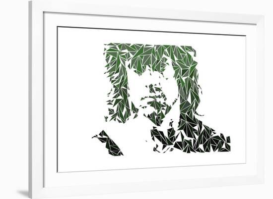 Rambo-Cristian Mielu-Framed Art Print