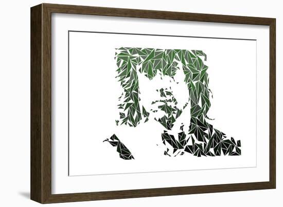 Rambo-Cristian Mielu-Framed Art Print