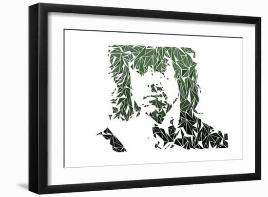 Rambo-Cristian Mielu-Framed Art Print