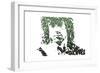 Rambo-Cristian Mielu-Framed Art Print