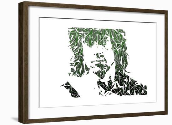 Rambo-Cristian Mielu-Framed Art Print