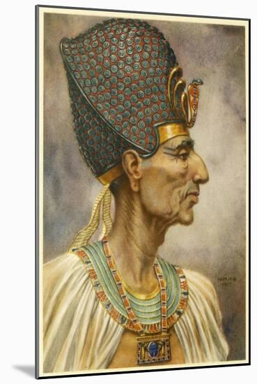 Rameses II Also Known as Meryamun or Usermaatre a Powerful Ruler and a Prolific Builder-Winifred Brunton-Mounted Art Print