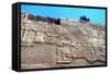 Rameses II and the Tree of Life, Karnak, Egypt, 13th Century Bc-null-Framed Stretched Canvas