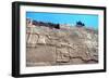 Rameses II and the Tree of Life, Karnak, Egypt, 13th Century Bc-null-Framed Photographic Print