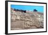 Rameses II and the Tree of Life, Karnak, Egypt, 13th Century Bc-null-Framed Photographic Print