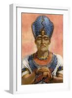 Rameses III, Ancient Egyptian Pharaoh of the 20th Dynasty, 12th Century BC-Winifred Mabel Brunton-Framed Giclee Print