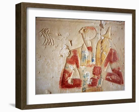 Ramesses Ii Temple (13th Century BC), Abydos, Egypt-Ivan Vdovin-Framed Photographic Print