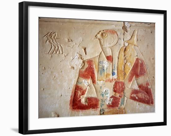 Ramesses Ii Temple (13th Century BC), Abydos, Egypt-Ivan Vdovin-Framed Photographic Print