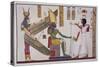 Ramesses Iv in Front of God Ptah-Sokari-Osiris-Ippolito Rosellini-Stretched Canvas