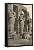 Ramesseum, Thebes, Egypt-null-Framed Stretched Canvas