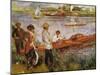 Rameurs a Chatou-Edouard Manet-Mounted Art Print