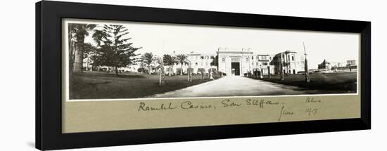 Ramleh Casino, San Stefano, June 1917-Capt. Arthur Rhodes-Framed Premium Giclee Print