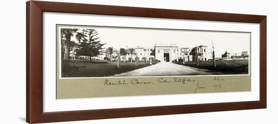 Ramleh Casino, San Stefano, June 1917-Capt. Arthur Rhodes-Framed Giclee Print