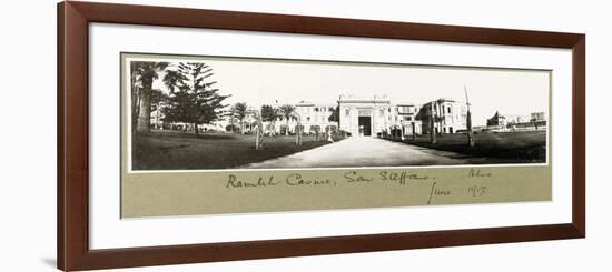 Ramleh Casino, San Stefano, June 1917-Capt. Arthur Rhodes-Framed Giclee Print