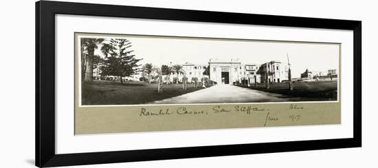 Ramleh Casino, San Stefano, June 1917-Capt. Arthur Rhodes-Framed Giclee Print