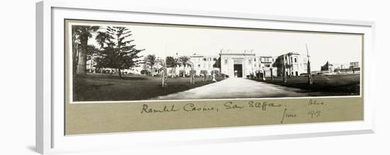 Ramleh Casino, San Stefano, June 1917-Capt. Arthur Rhodes-Framed Giclee Print