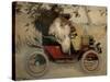 Ramon Casas and Pere Romeu in a Motor Car. 1901-Ramon Casas i Carbó-Stretched Canvas