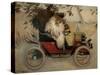 Ramon Casas and Pere Romeu in a Motor Car. 1901-Ramon Casas i Carbó-Stretched Canvas