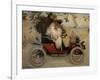 Ramon Casas and Pere Romeu in a Motor Car. 1901-Ramon Casas i Carbó-Framed Giclee Print