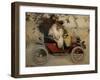 Ramon Casas and Pere Romeu in a Motor Car. 1901-Ramon Casas i Carbó-Framed Giclee Print