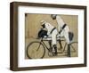 Ramon Casas and Pere Romeu on a Tandem-Ramon Casas Carbo-Framed Art Print