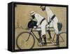 Ramon Casas and Pere Romeu on a Tandem-Ramon Casas Carbo-Framed Stretched Canvas