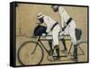 Ramon Casas and Pere Romeu on a Tandem-Ramon Casas Carbo-Framed Stretched Canvas