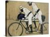 Ramon Casas and Pere Romeu on a Tandem-Ramon Casas Carbo-Stretched Canvas