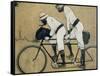 Ramon Casas and Pere Romeu on a Tandem-Ramon Casas Carbo-Framed Stretched Canvas