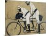 Ramon Casas and Pere Romeu on a Tandem-Ramon Casas Carbo-Mounted Art Print