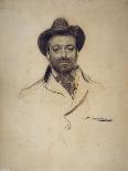 Portrait of King Alfonso XIII of Spain (Stud)-Ramon Casas-Giclee Print