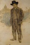 Portrait of Josep Maria Sert (1874-194)-Ramon Casas-Giclee Print